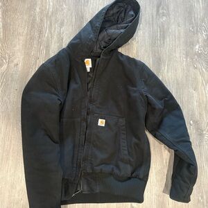 Carhartt Black Quilted Jacket